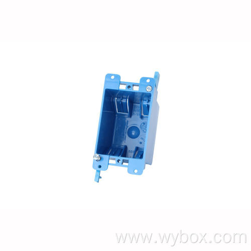 cheap non-metallic indoor outdoor wall Electrical switch outlet box floor receptacle Junction boxes Super Blue PVC Box B114R